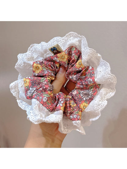 Gifty - Pastel Printed Scrunchie Dopamine