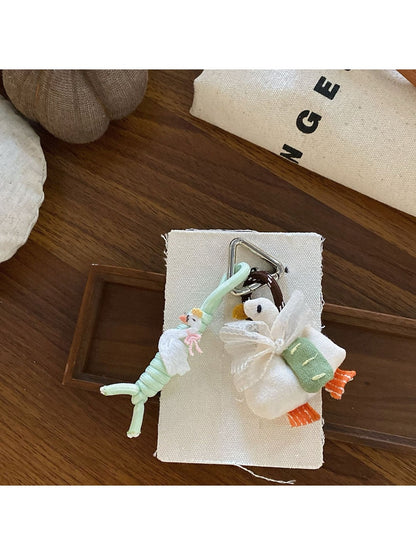 Keypus - Green Lanyard Doll Keychain