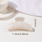 Beau - Sweet Style Iridescent Curved Claw Clip