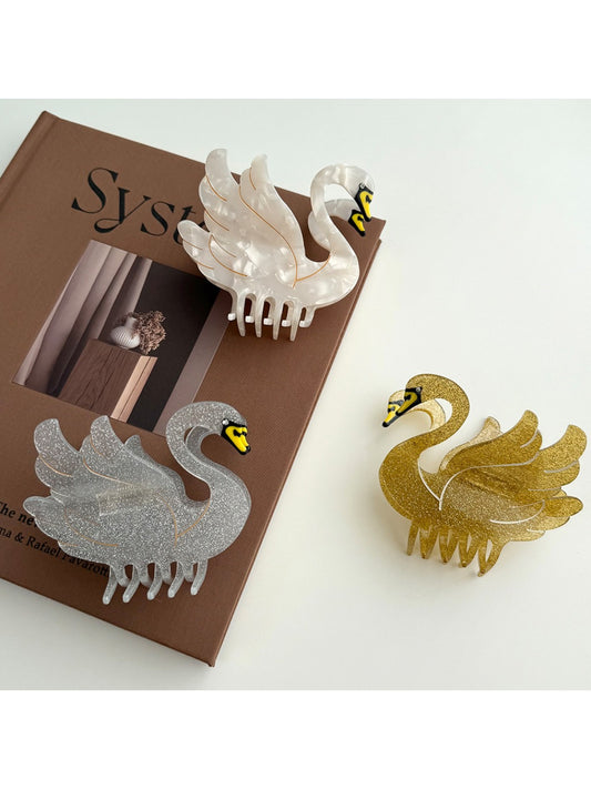 Beau - Elegant Swan Shaped Hair Clip