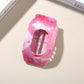 Beau - Marble Pattern Geometric Oval Hair Clip