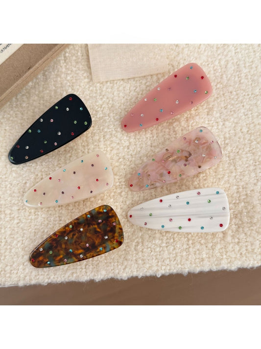 Beau - Elegant Rhinestone Side Hair Clip
