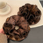 Gifty - Fall Winter Leopard Print Hair Scrunchie