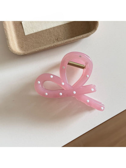 Beau - Polka-Dot Drip Glaze Hair Clip
