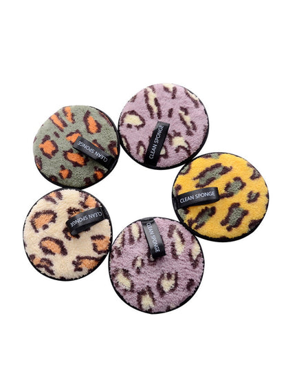 Cleano - Leopard Print Face Cleansing Pads