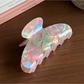 Beau - Iridescent Bow Acetate Claw Hair Clip