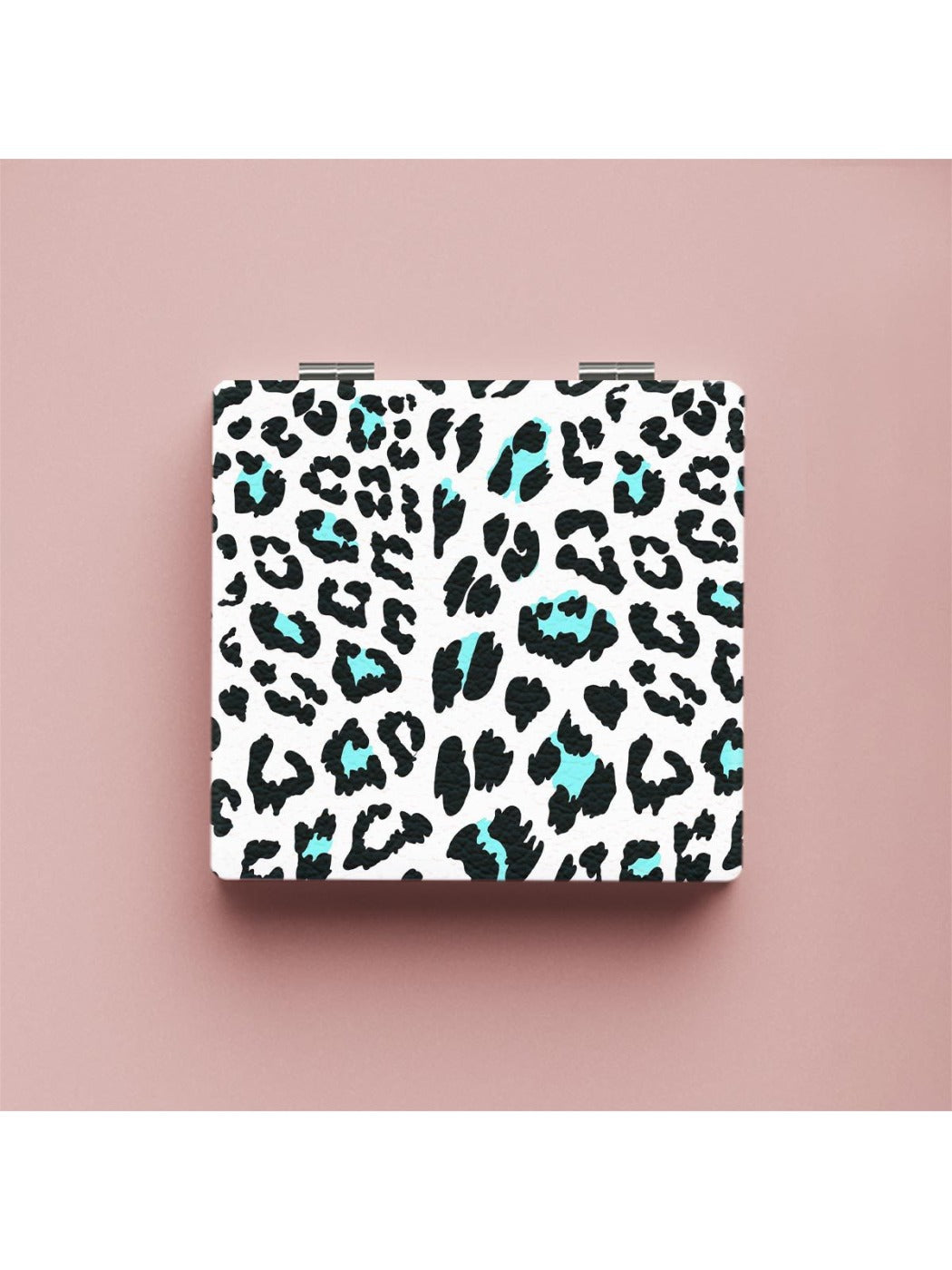 Mirroray - Colorful Leopard Print Folding Makeup Mirror