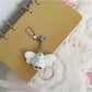 Keypus - Cute Angel Animal Flocked Bag Charm Keychain
