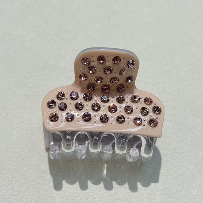 Beau - Shiny Rhinestone Tiny Hair Claw Clip