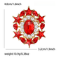 Brovia - Creative Alloy Glass Inlay Pin Brooch