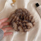 Gifty - Leopard Fluffy Hair Scrunchies Hair Ties
