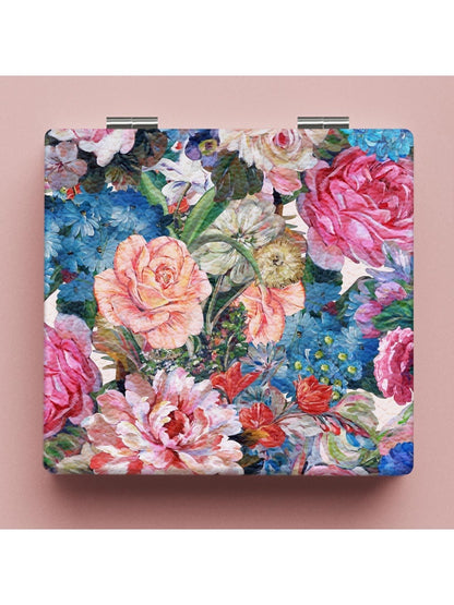 Mirroray - Oil Painting Illustration Square Vanity Mirror