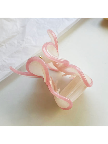 Beau - Egg Shaped Jelly Colored Hair Clip