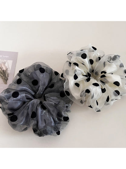 Gifty - Tulle Spiral-Shaped Hair Tie