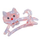 Beau - Openwork Cat Shape Decorative Claw Clip