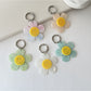Keypus - Smiley Flower Keychain Charm