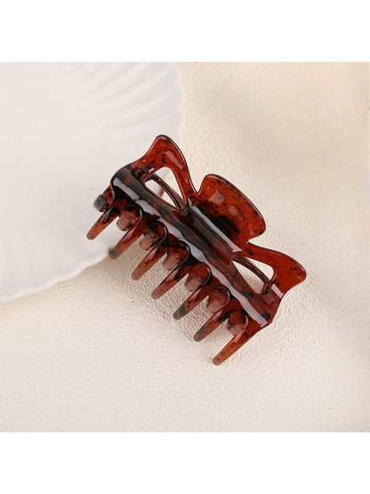 Beau - Retro Minimalist Brown Hair Clip
