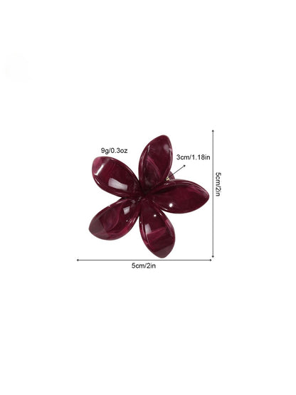 Beau - Frangipani Hair Clip Flower Hair Claw