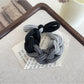 Gifty - Braided Nylon Bow Style Stretch Hair Tie