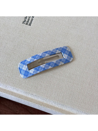 Beau - Sweet Style Polka Dot and Plaid Hair Clip