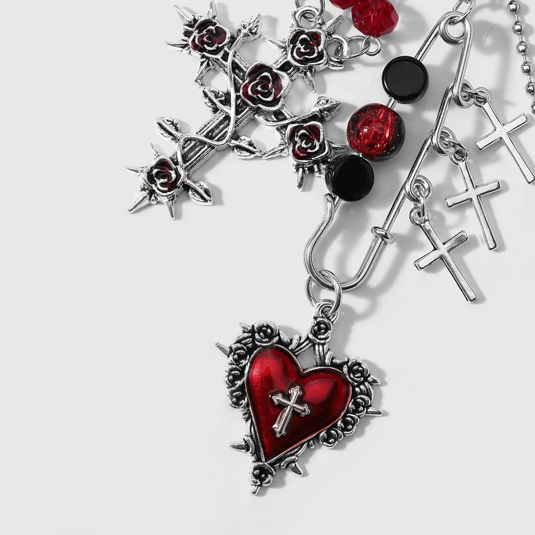 Keypus - Halloween Cross Coffin Charm Keychain