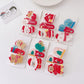 Beau - Cartoon Christmas Santa Reindeer Hair Clip Set