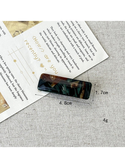 Beau - Retro Hair Clip Hair Tie And Claw Clip