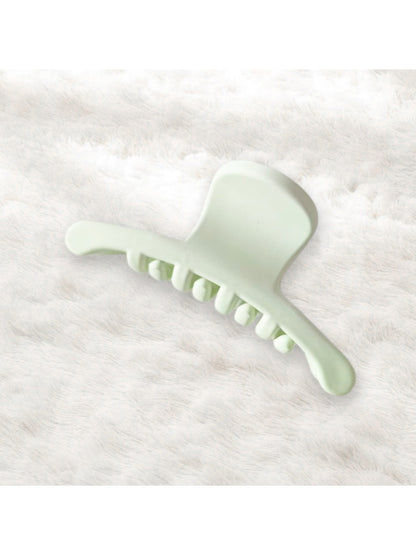Beau - Matte Solid Color Plastic Claw Clip