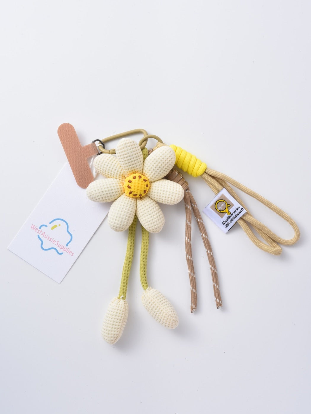 Keypus - Cute Bright Colorful Sunflower Keychain