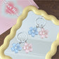 Keypus - Translucent Sakura Flower Ring Clasp Keychain