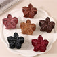 Beau - Chic Polka Dot Flower Hair Claw Clip