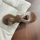 Beau - Vintage Flat Bow Hair Claw Clip