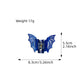 Beau - Halloween Bright Bat Wing Design Claw Clip