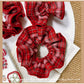 Gifty - Red Plaid Hair Ring