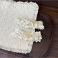 Beau - Cute Yellow Bow Lace Trim Banana Clip