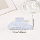 Beau - Striped Half Round Hair Claw Clip