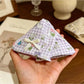 Beau - Bow Floral Rabbit Print Fabric Claw Clip