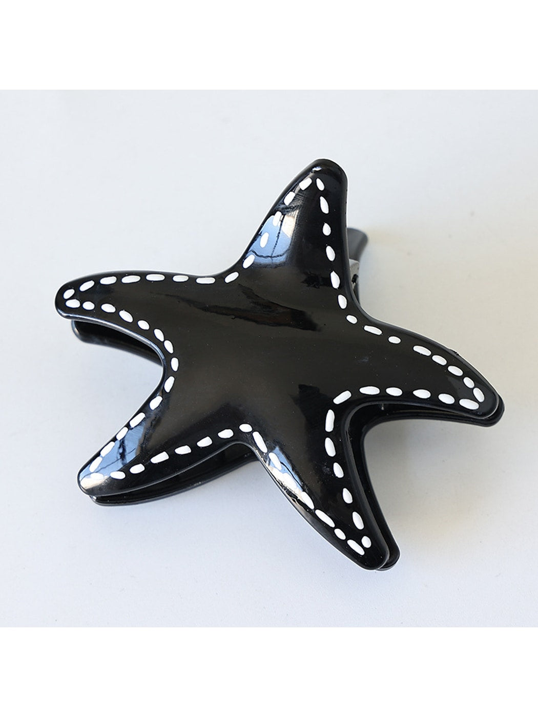 Beau - Starfish Ocean Style Glossy Claw Hair Clip