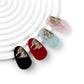 Beau - Alloy Butterfly Detail Acetate Hair Clip