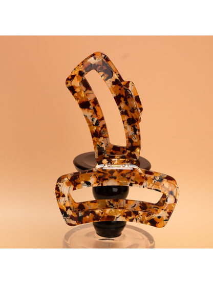 Beau - Leopard Print Pvc Hair Clip