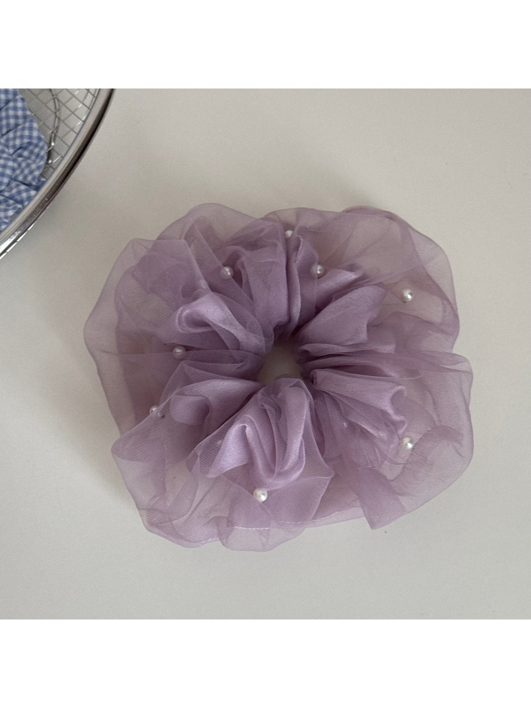 Gifty - Double Layer Ruffled Polyester Scrunchie