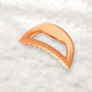 Beau - Plastic Half Circle Geometric Hair Claw Clip