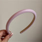 Gifty - Simple Irregular Edge PU Leather Headband