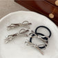 Gifty - Stylish Silver Bow Hair Clip