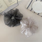 Gifty - Chic Striped Ruched Scrunchie