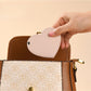 Mirroray - Elegant PU Leather Heart Folding Mirror