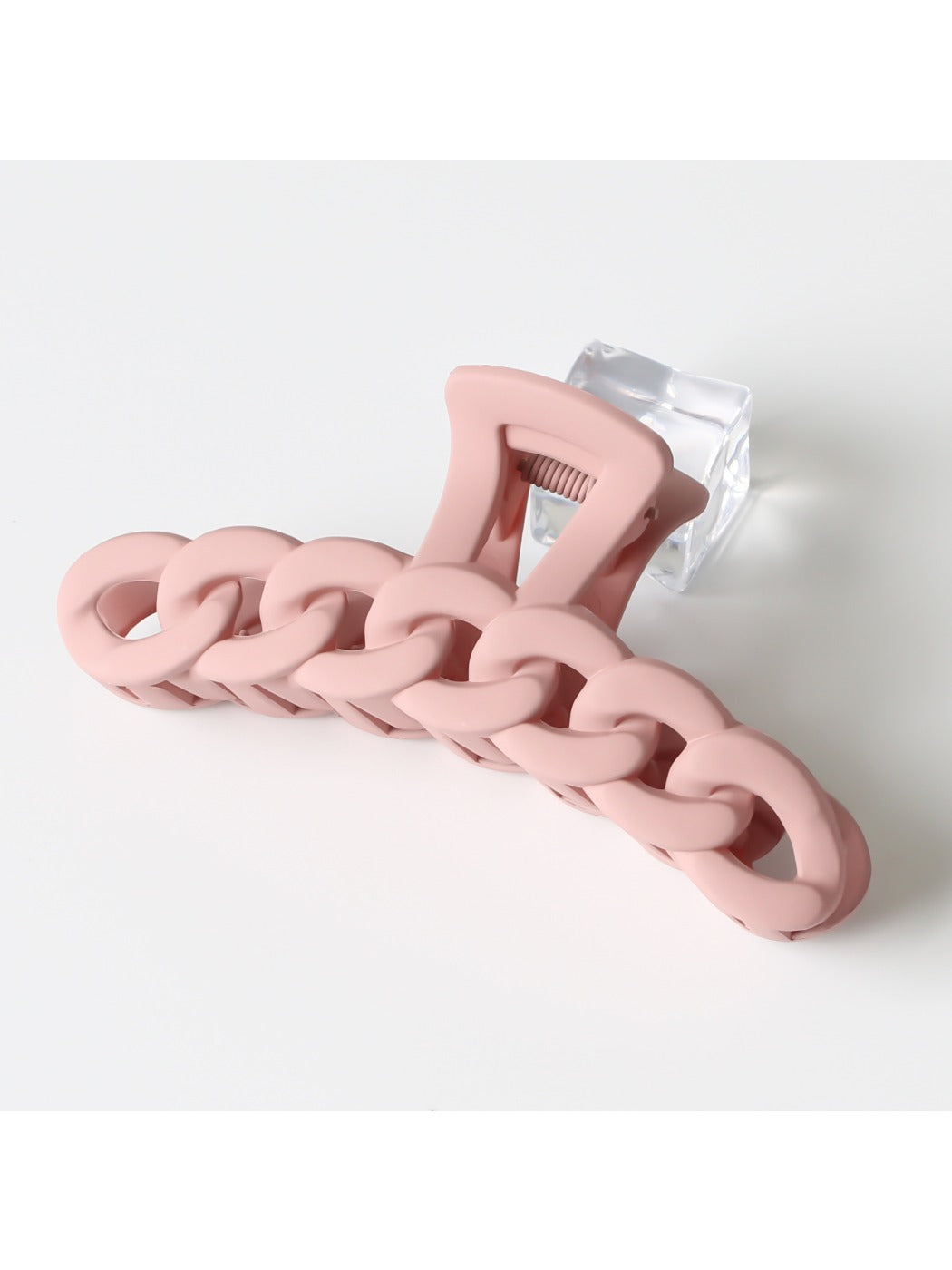 Beau - Solid Color Chain Link Hair Claw Clip