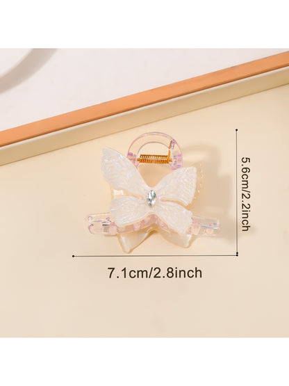 Beau - Elegant Butterfly Crisscross Shaped Claw Clip
