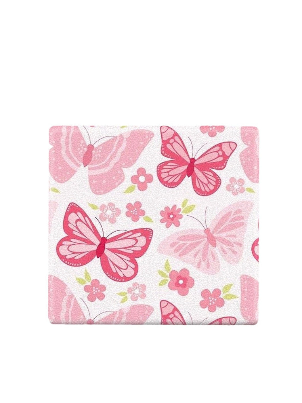 Mirroray - Butterfly Floral Print Folding Makeup Mirror