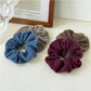 Gifty - Knitted Striped Scrunchie Hair Tie
